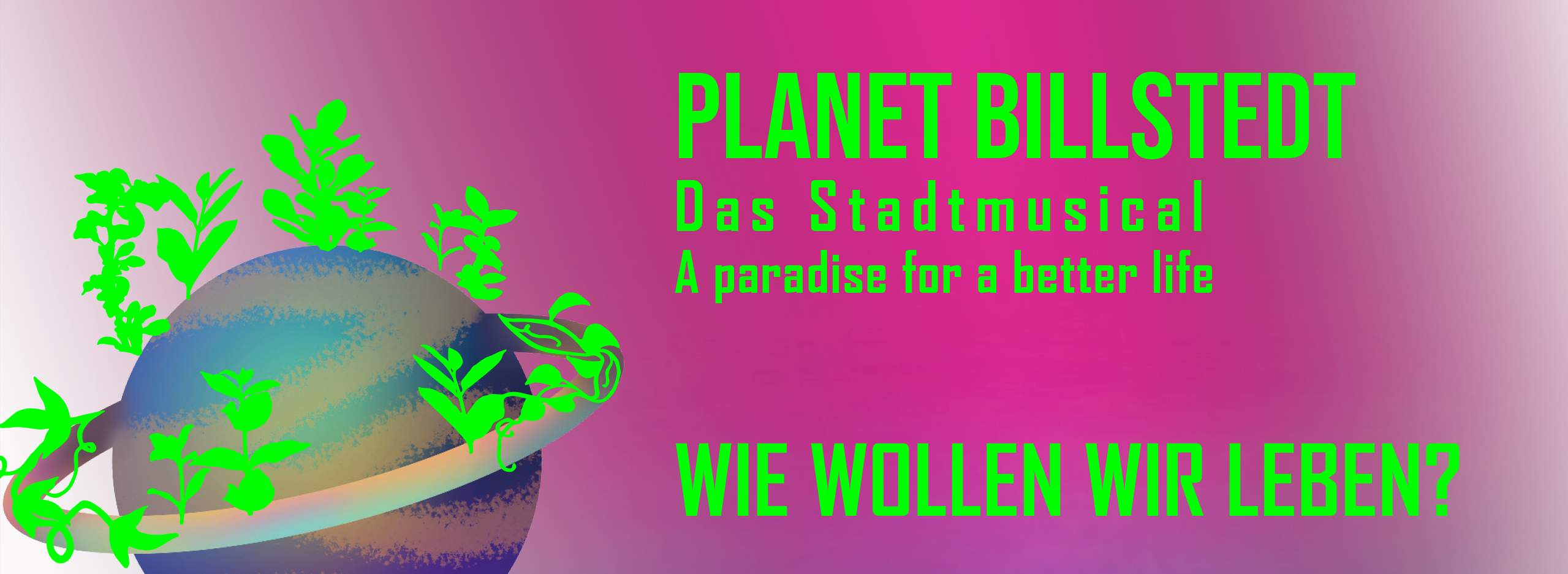 Das Stadtmusical "A paradise for a better life" 15.08.2021